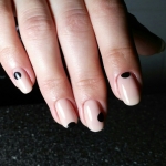 Аппаратный маникюр/покрытие гель-лаком Essie, дизайн